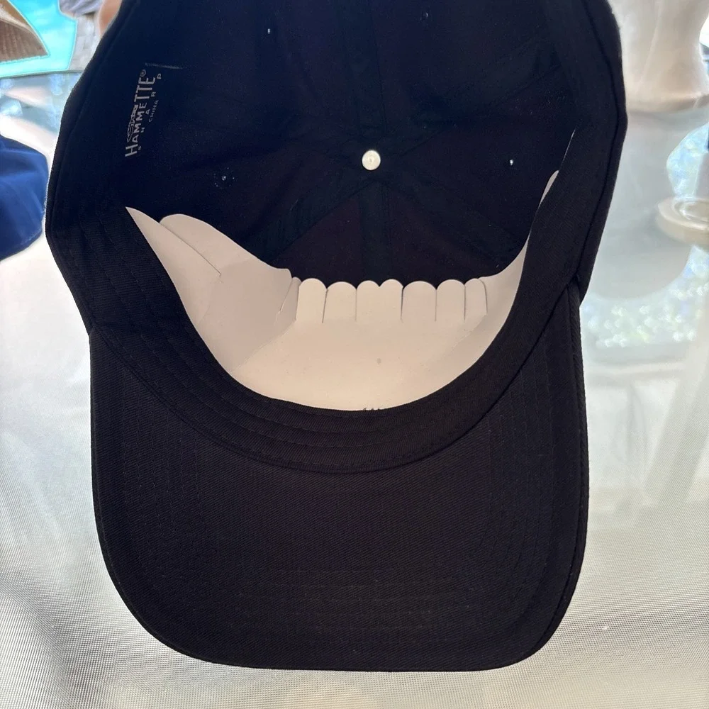 Cadillac Hat Logo Black Baseball Cap Adjustable Strapback - Picture 3 of 5